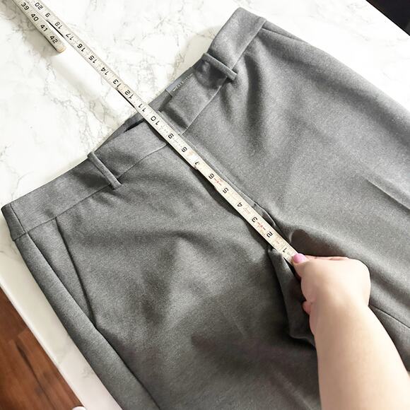 Talbots SoHo Pants Gray Ponte Trouser Pant Women’s Petite Size 12 New - Picture 11 of 12